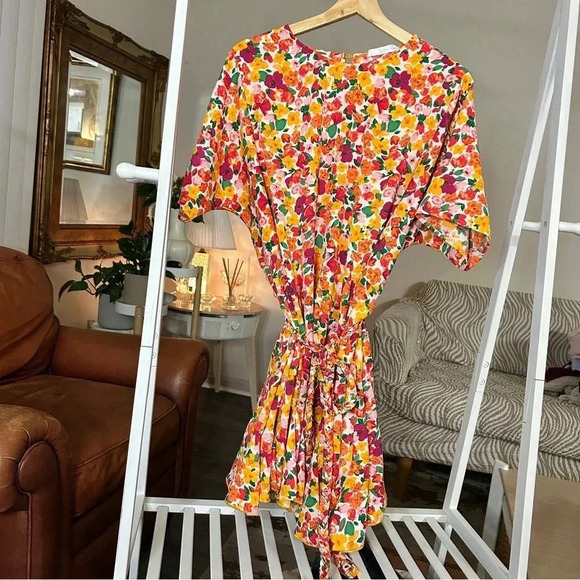 Tatulah Floral Dress - Size M - Picture 3 of 7